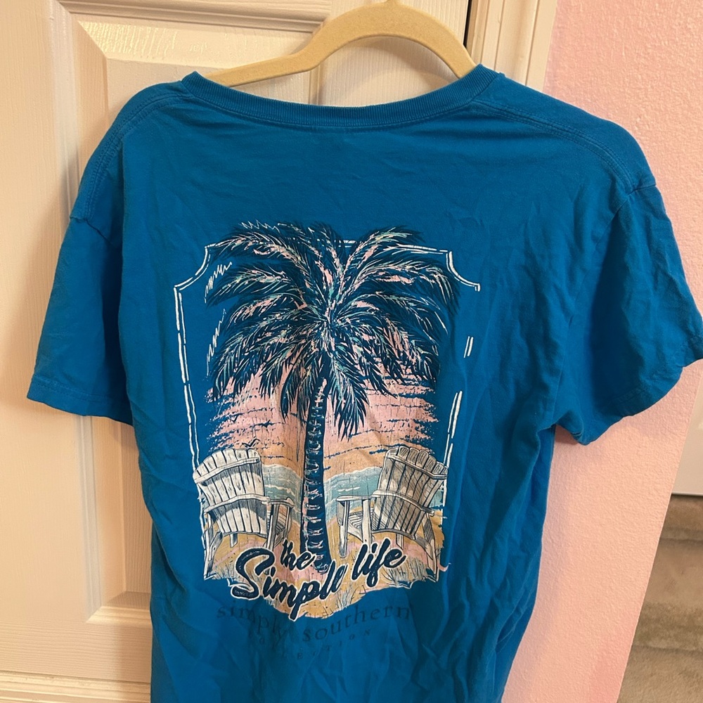 Gildan Heavy Cotton Blue T-Shirt